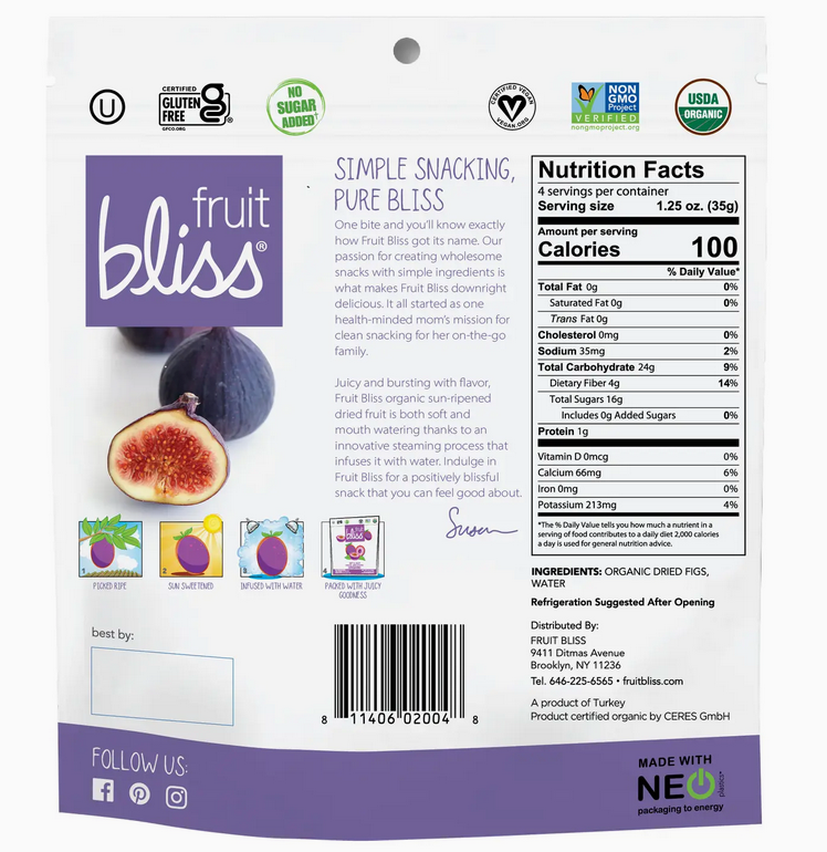 Organic Soft & Juicy Turkish Figs