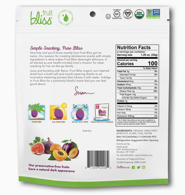 Organic Soft & Juicy Fruit Medley