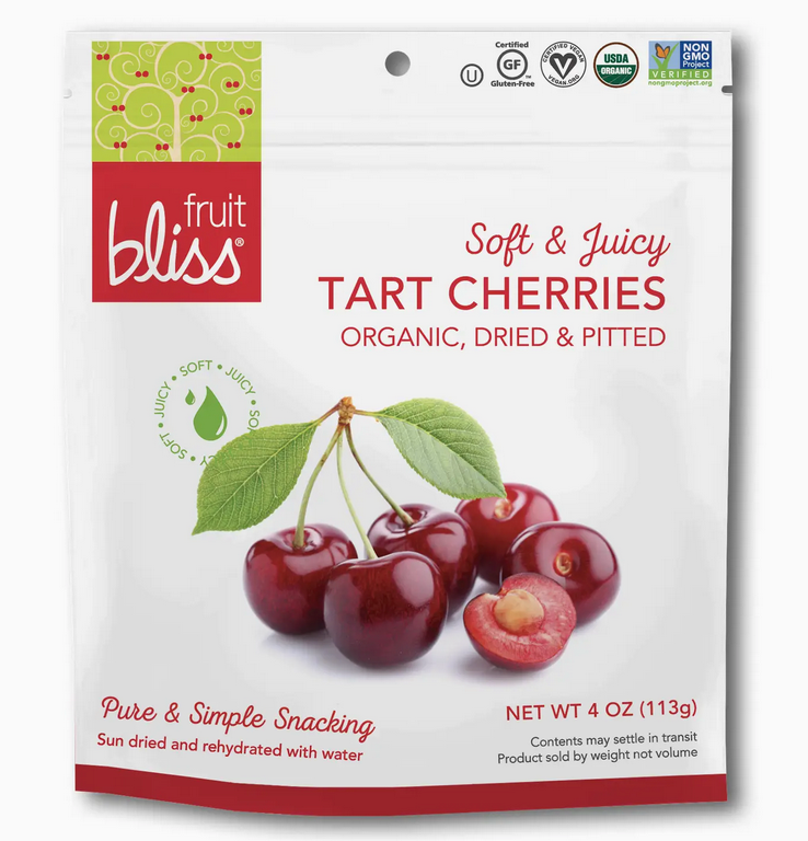 Organic Soft & Juicy Tart Cherries