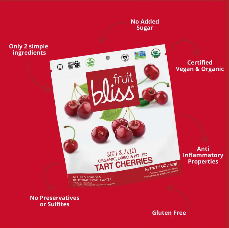 Organic Soft & Juicy Tart Cherries