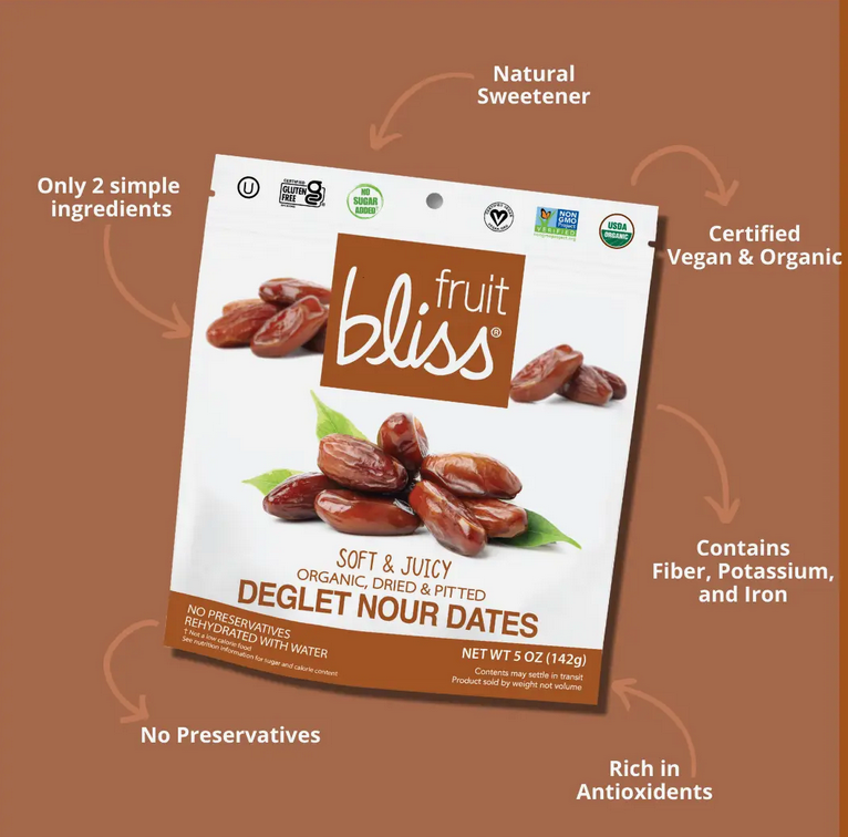 Organic Soft & Juicy Deglet Nour Dates