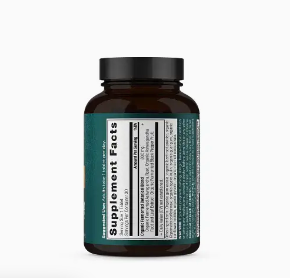 Ashwagandha - Tablet - 30ct Ancient Herbals - Organic