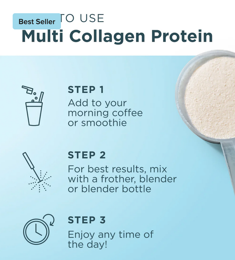 Multi Collagen Protein 45 Servings