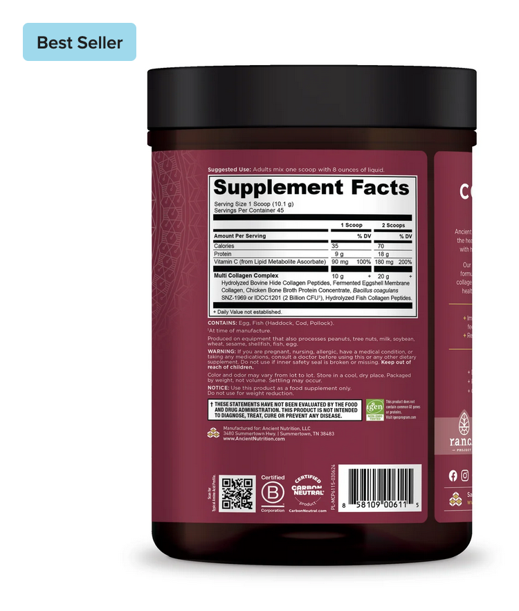 Multi Collagen Protein 45 Servings