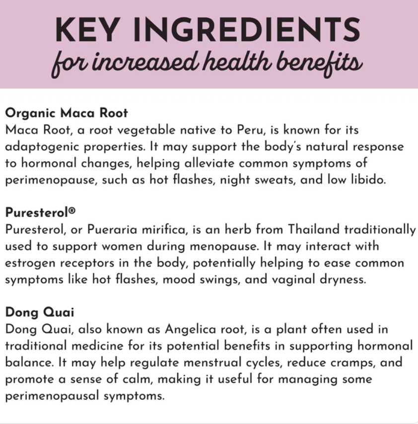Perimenopause Support