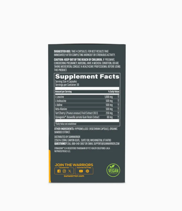 Post-Workout Active Capsules - Power & Recovery
