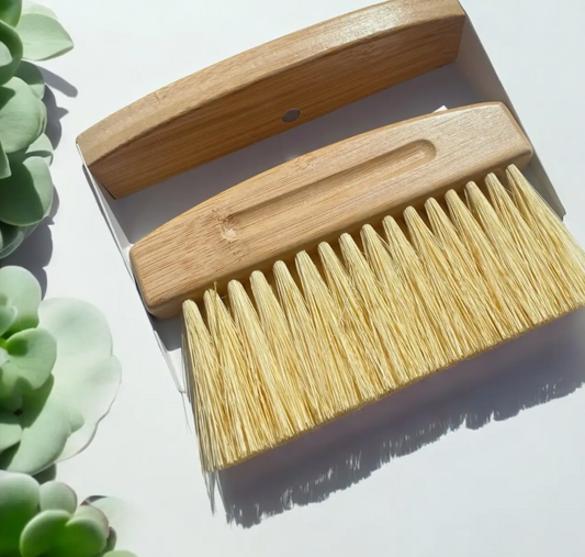 Bamboo Dust Pan & Bamboo Brush | Earth Day Bestseller