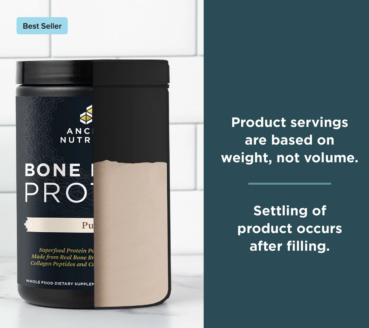 Protein - Pure Bone Broth - 20 Servings 20 G