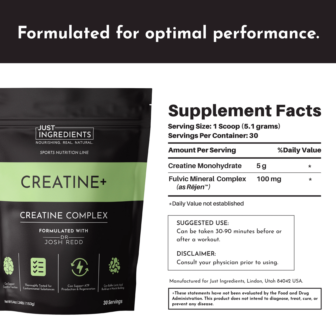 Creatine+ 30 Servings (New)