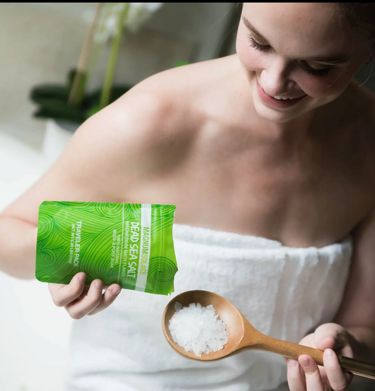 Magnesium Bath Flakes - Travel Pack