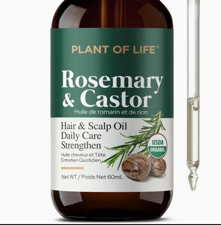 Rosemary & Castor Oil | Hair Strengthen Nourish & Treatment