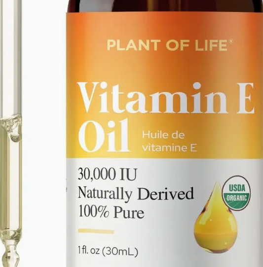Vitamin E Oil | Natural | Face, Skin & Hair Care |Tocopherol