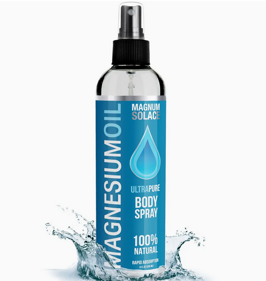 Magnesium Oil Spray For Restless Legs, Sleep, Muscle Relief 8 oz