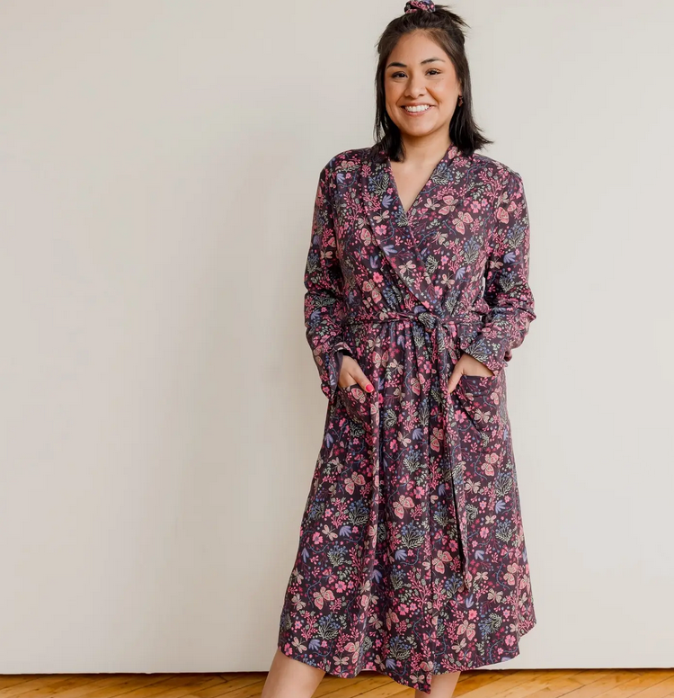 Organic Cotton Women’s Lounge Robe