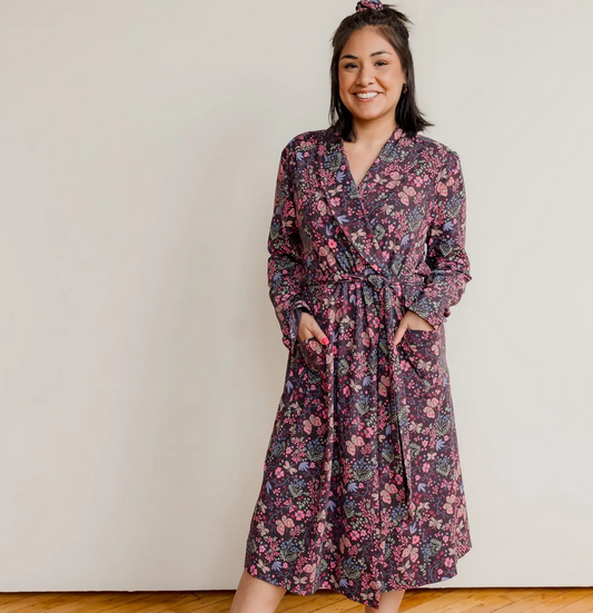 Organic Cotton Women’s Lounge Robe