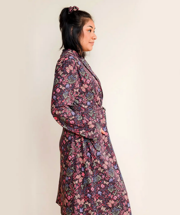 Organic Cotton Women’s Lounge Robe