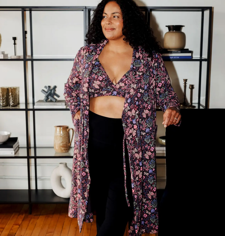 Organic Cotton Women’s Lounge Robe