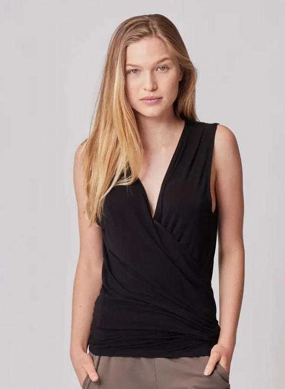 Every Way Maternity To Nursing Wrap Tank Top