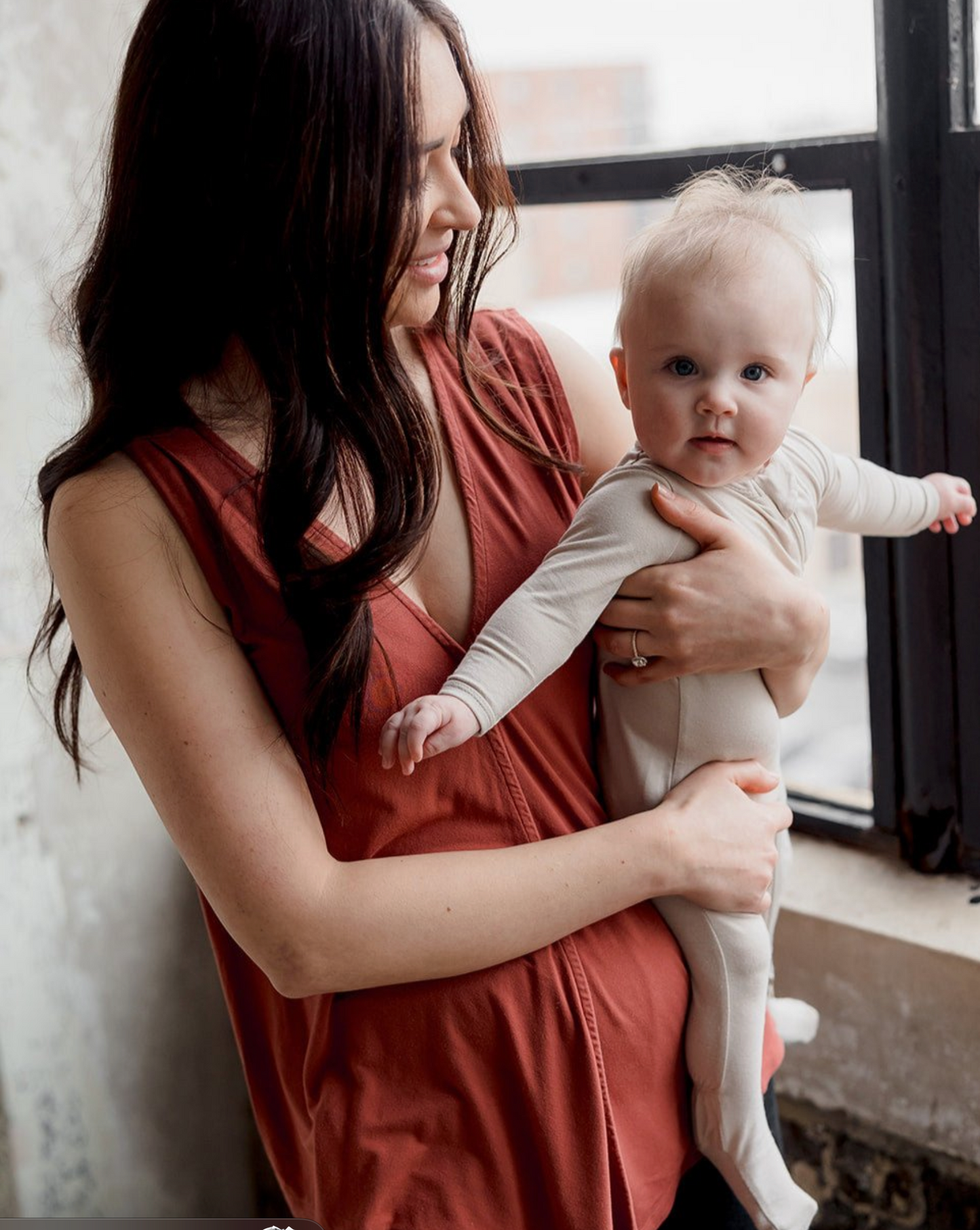 Every Way Maternity To Nursing Wrap Tank Top