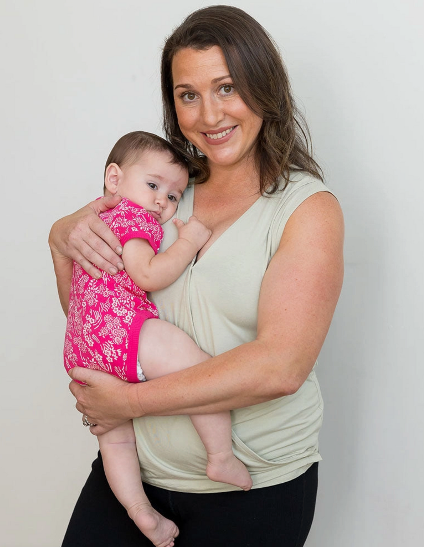 Every Way Maternity To Nursing Wrap Tank Top