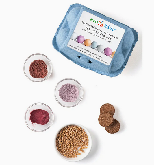 Non-Toxic Egg Coloring & Seed Growing Kit