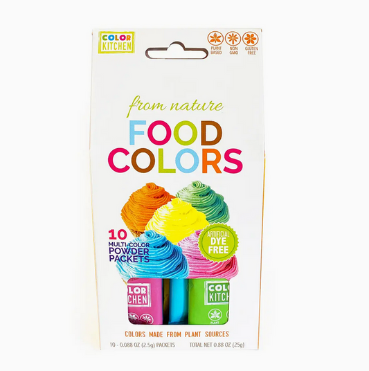 Color 10 Multi Pack - Food Colors, Artificial Dye-Free
