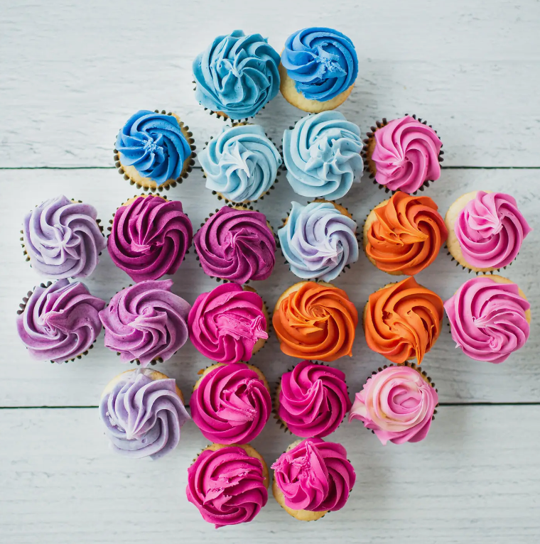Color Set of 6 - Food Colors, Artificial Dye-Free