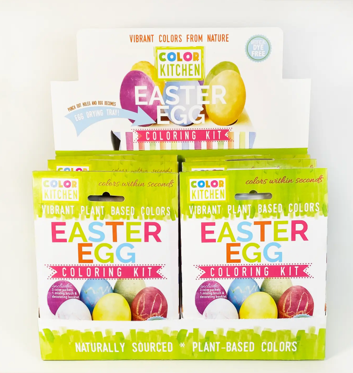 Natural Easter Egg Coloring Kit-Plant Based Colors