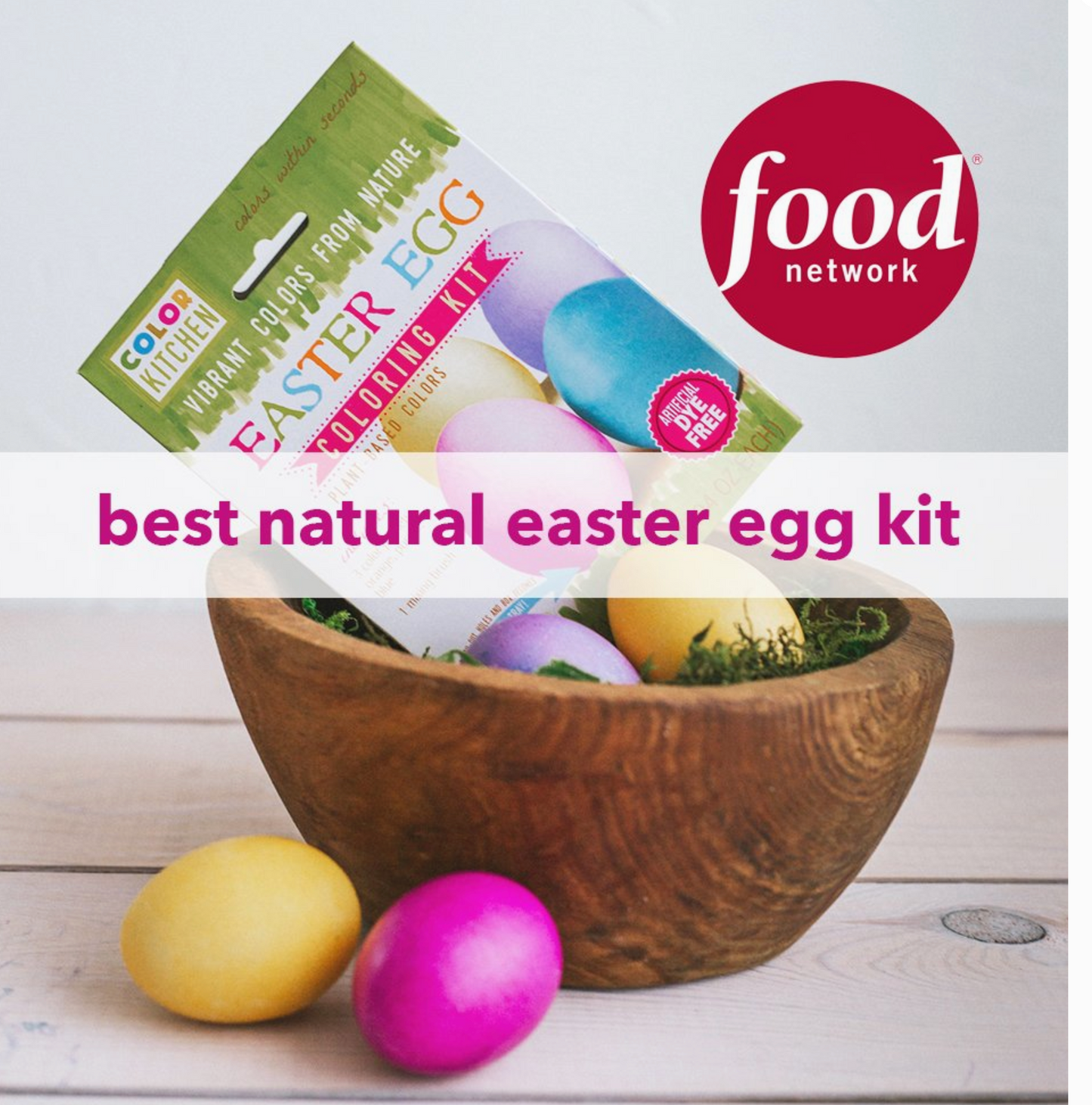Natural Easter Egg Coloring Kit-Plant Based Colors