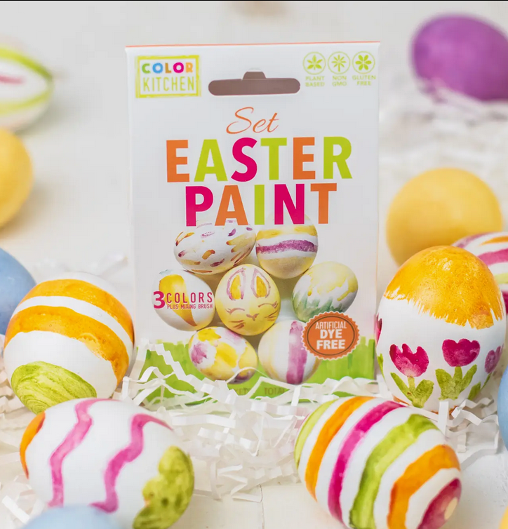 Natural Easter Egg Paint Set-Plant Based Colors 3 Packets