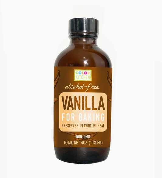 Natural Vanilla, Alcohol Free (4oz) For Baking | Sugar Free
