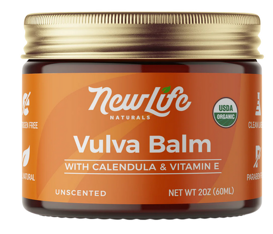 Certified Organic Vulva Cream With Calendua - 2 OZ