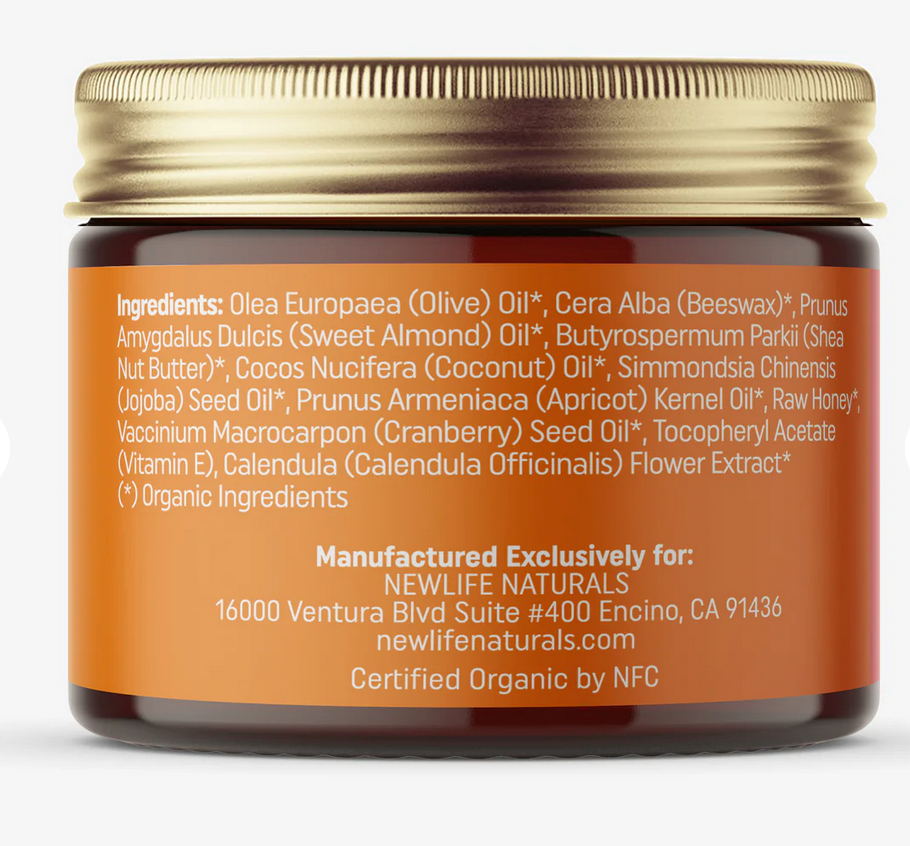 Certified Organic Vulva Cream With Calendua - 2 OZ