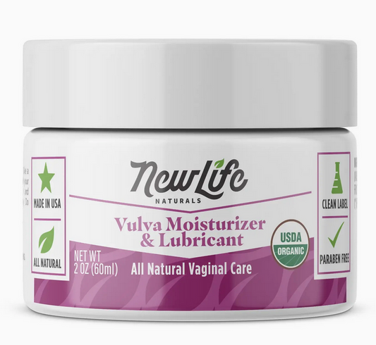 Certified Organic Vulva Moisturizer For Menopause Symptoms