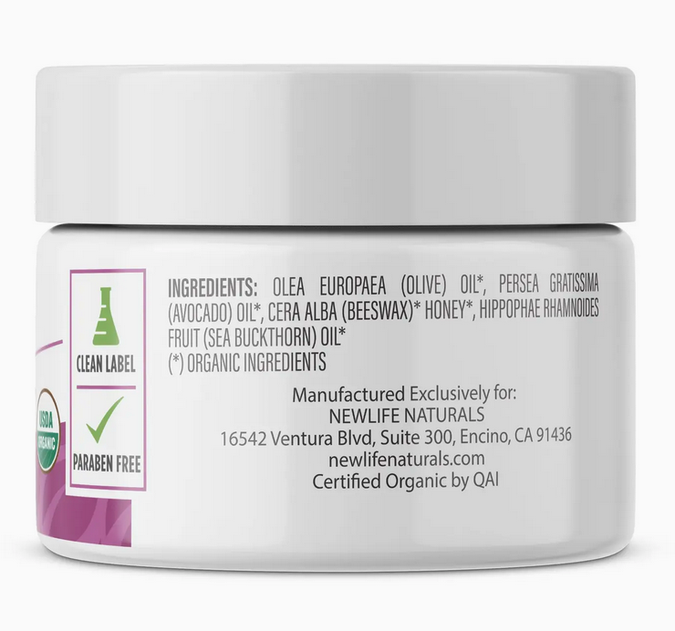 Certified Organic Vulva Moisturizer For Menopause Symptoms