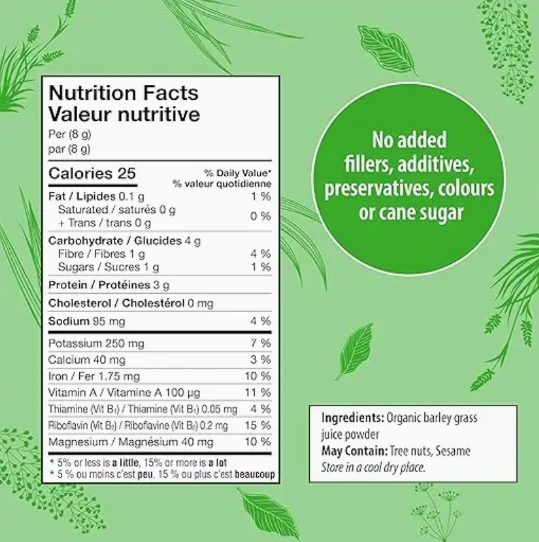 Barley Grass Juice Powder