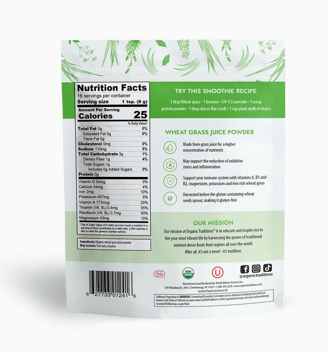 Wheat Grass Juice Powder
