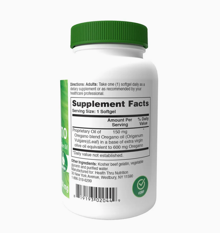 Oil of Oregano (Wild) 150mg (Non-Gmo) 360