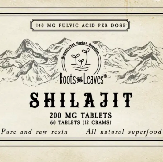 Pure Shilajit Tablets 60ct. - 60 Doses