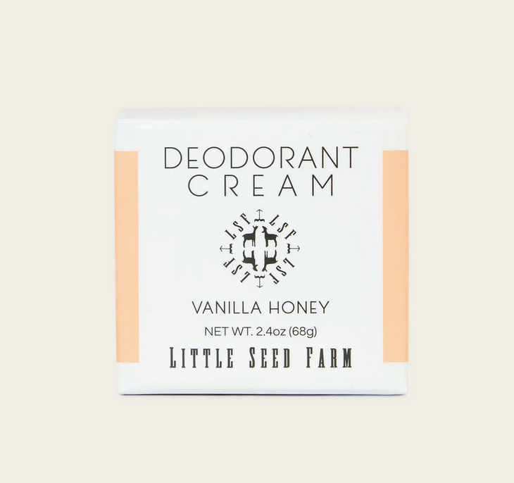 Vanilla Honey Deodorant Cream - Seasonal Release
