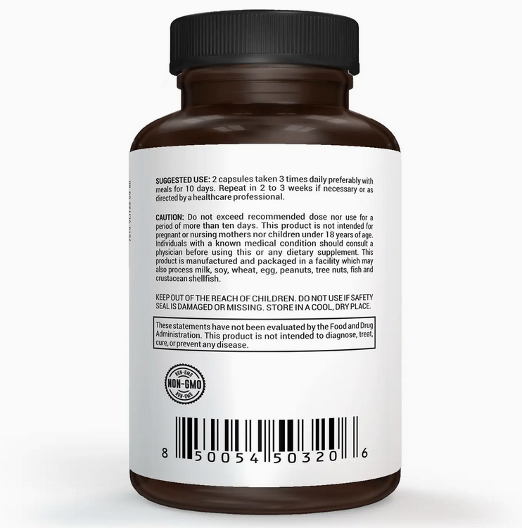 Parasite Cleanse Complex Herbal Parasite Cleanse Formula By Daily Defense