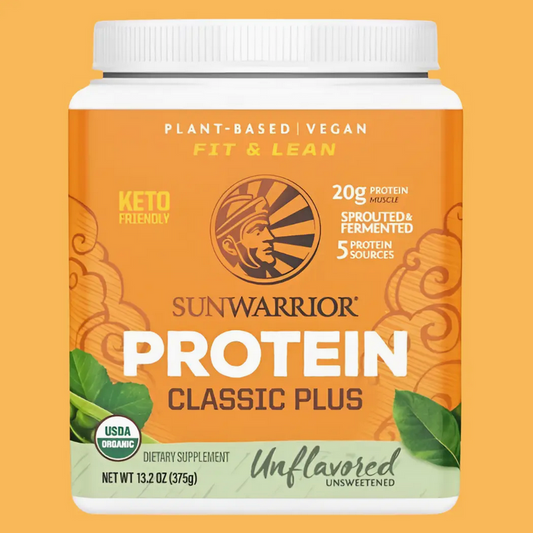 Sunwarrior Classic Plus Proteïenpoeier - Ongegeurde 19g Proteïen
