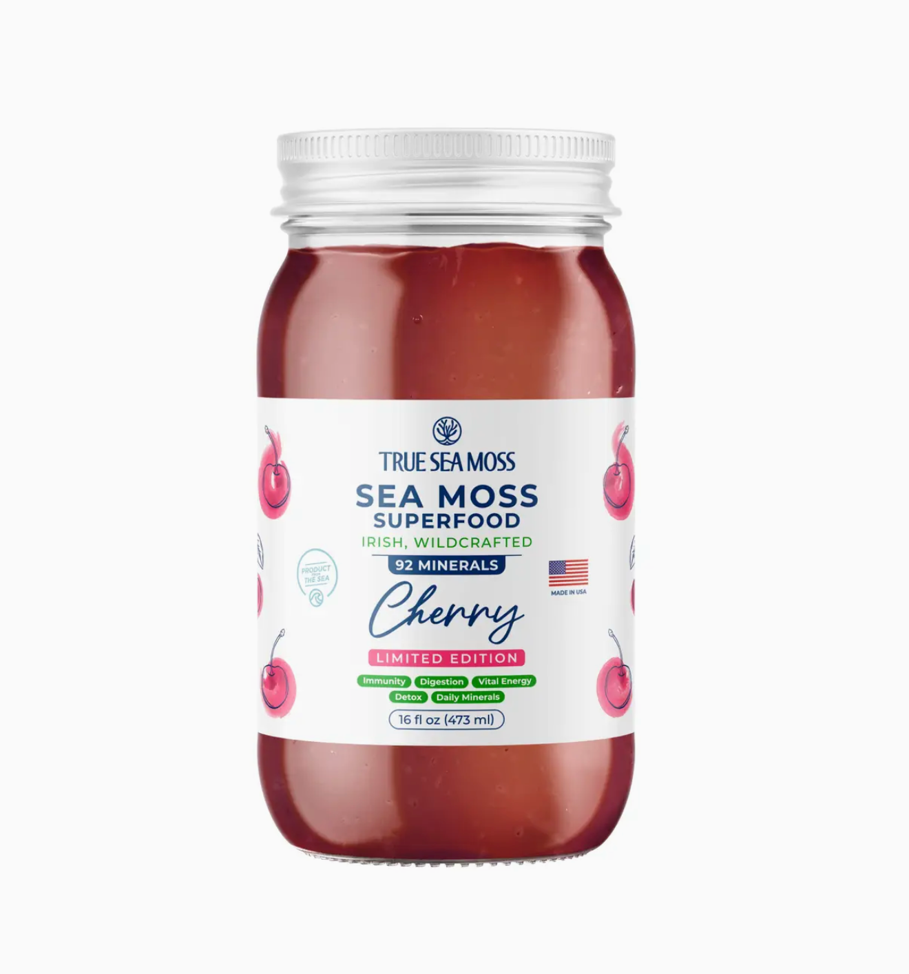 Sea Moss Gel - Limited Edition - Cherry 92 Minerals