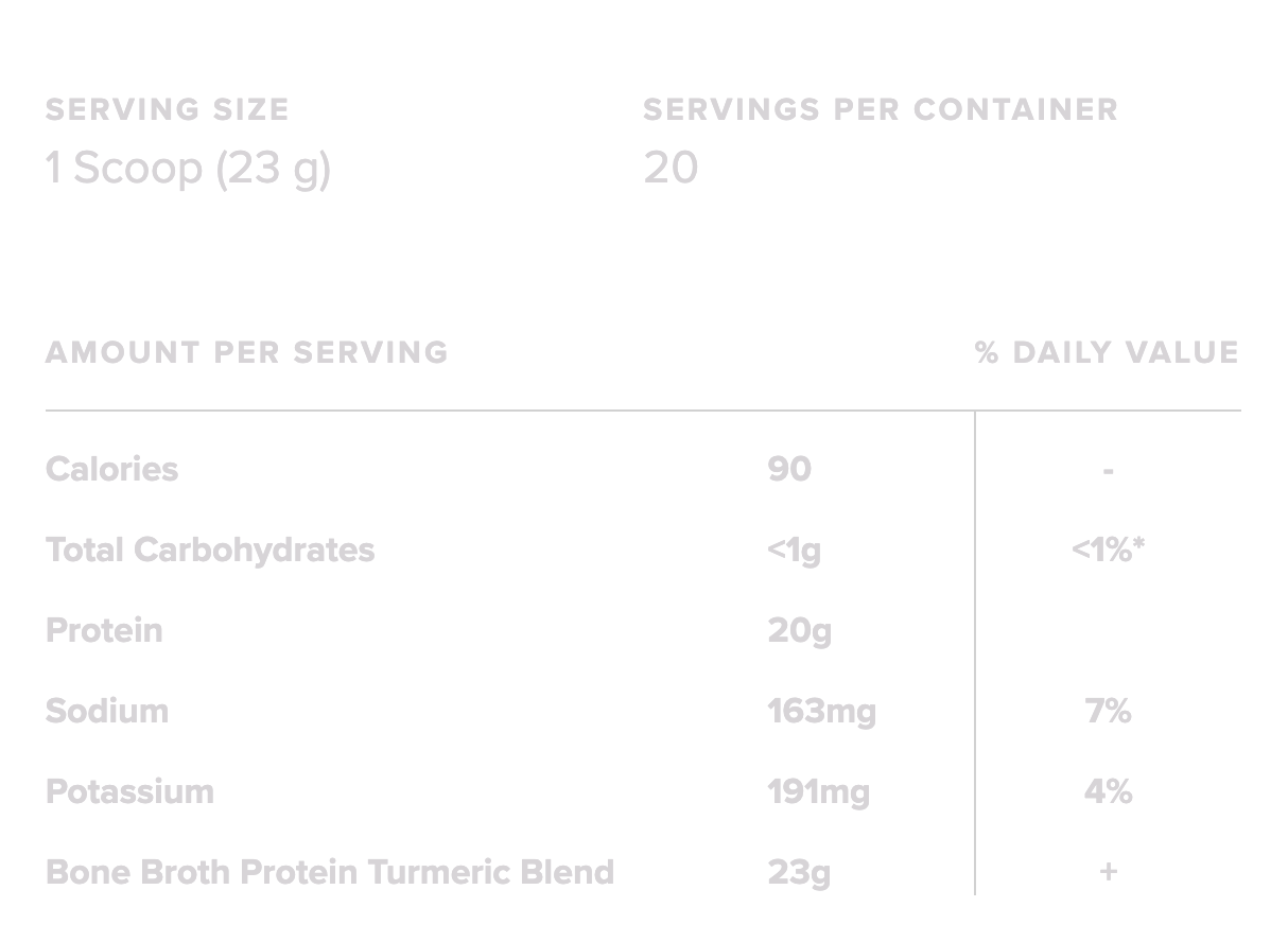 Bone Broth Protein - Turmeric