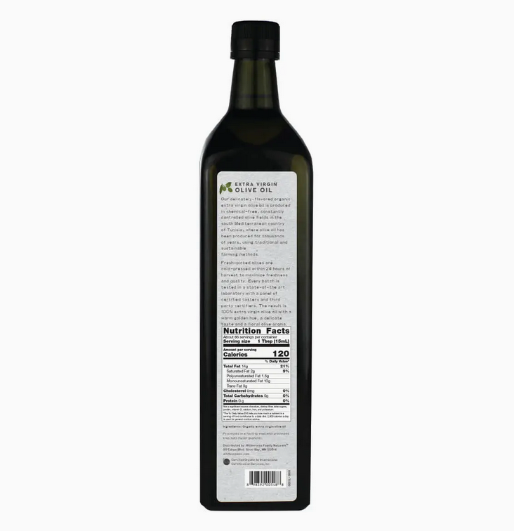 Organic Extra Virgin Olive Oil