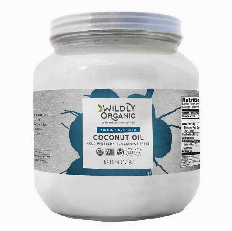 Virgin Unrefined Cold Pressed Organic Coconut Oil