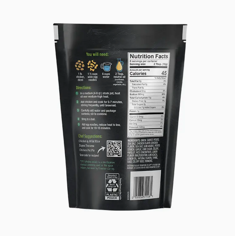 Frontier Co-op Chicken Noodle Soup Mix
