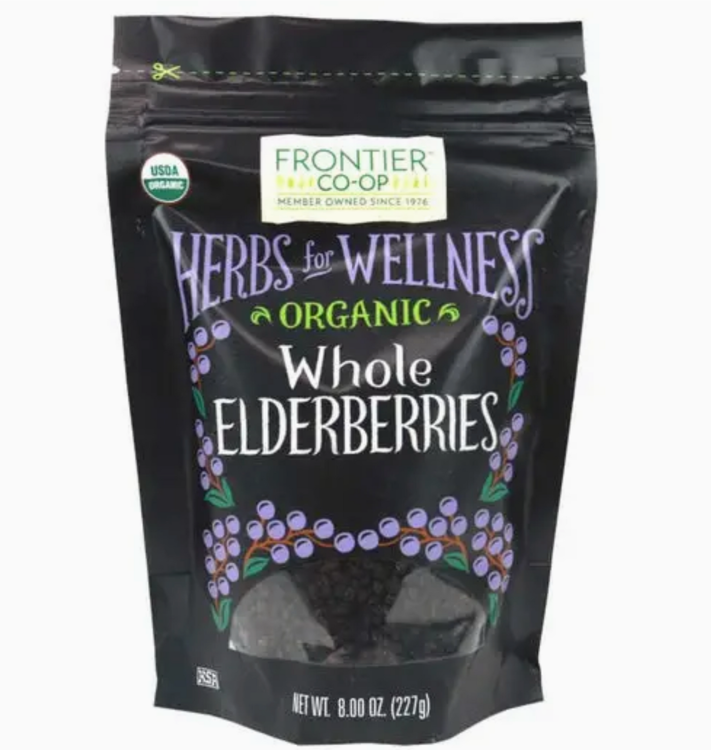 Frontier Co-op Elderberries, Certified Organic