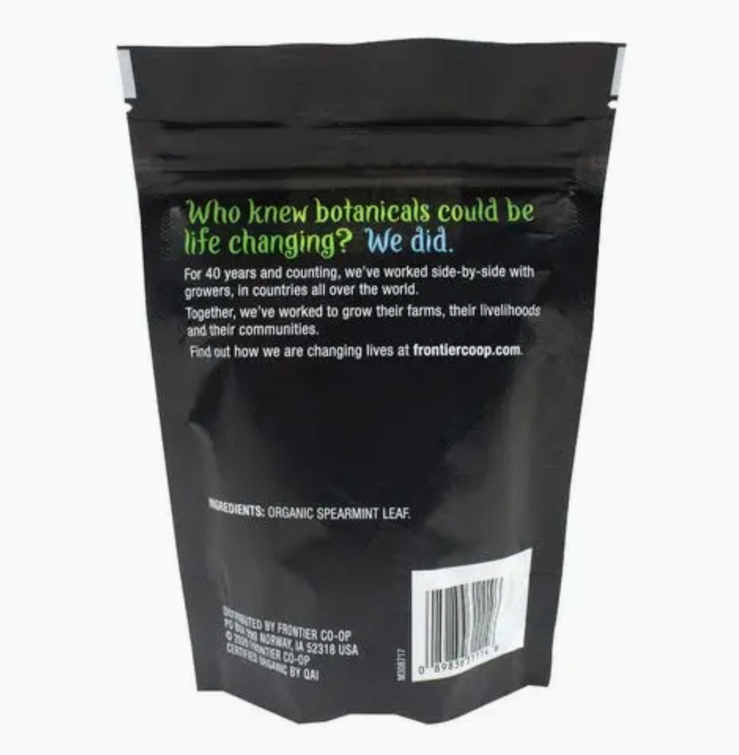 Frontier Co-op Spearmint Leaf, Certified Organic