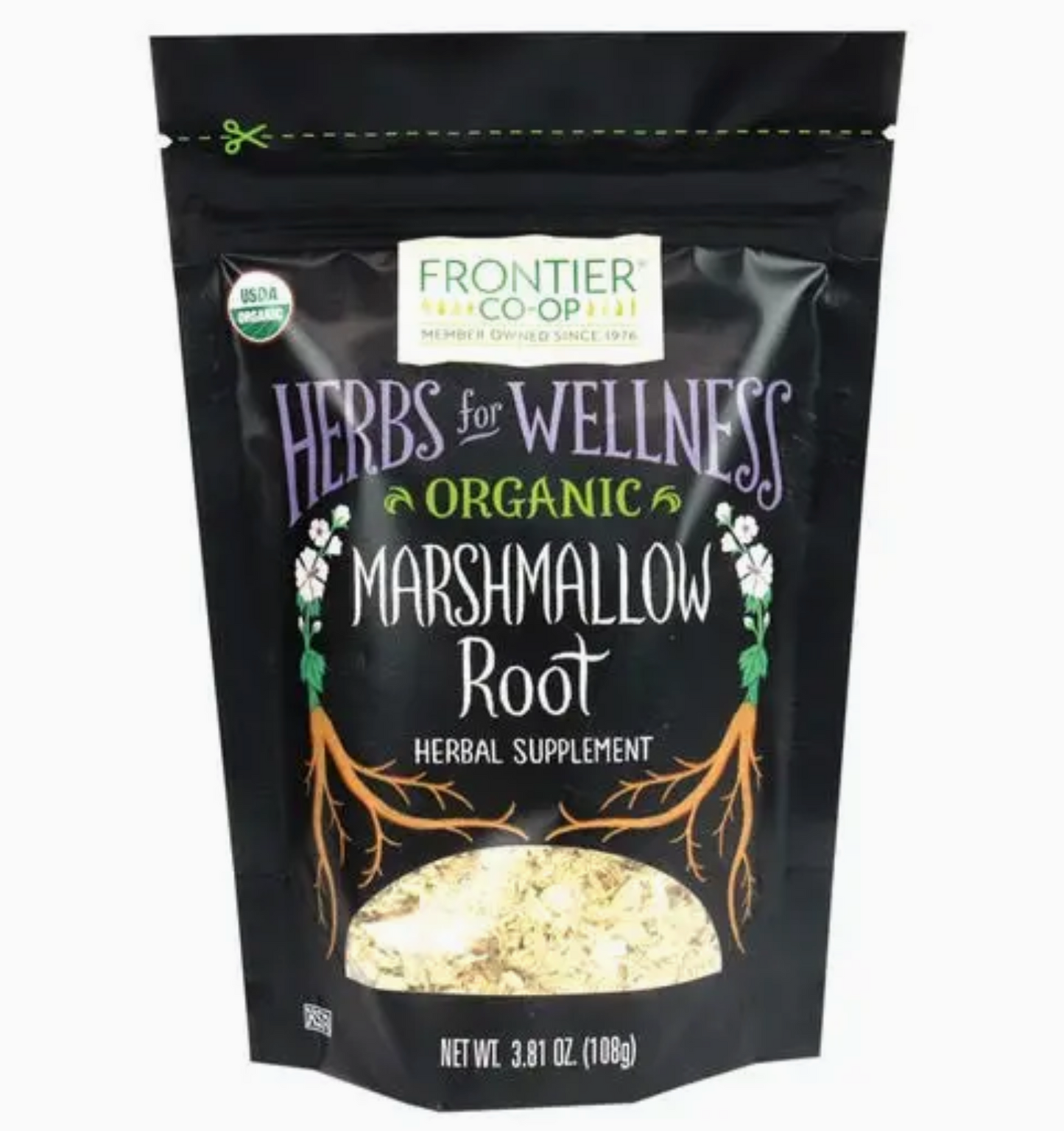 Frontier Co-op Marshmallow Root, Certified Organic